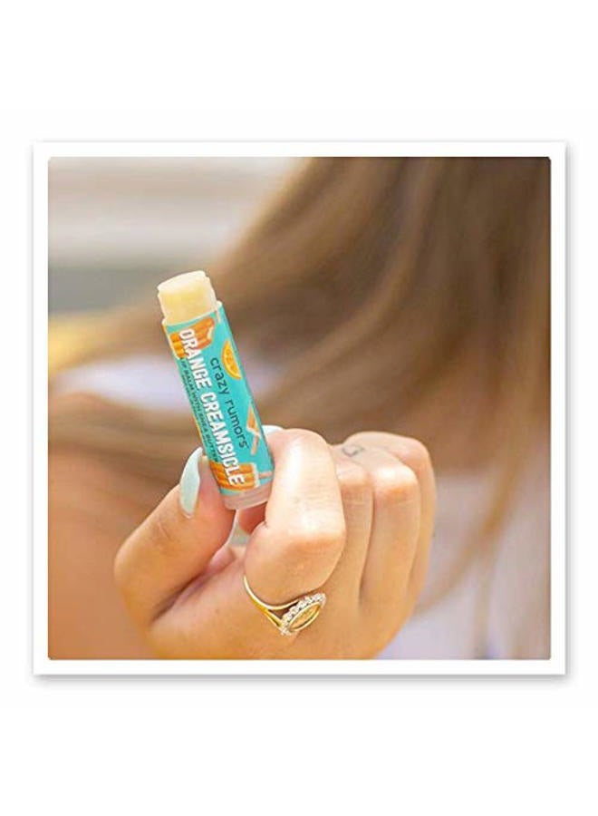 crazy rumors Orange Creamsicle Lip Balm. 100% Natural, Vegan, Plant-Based, Made in USA (1-Pack) - Image 4