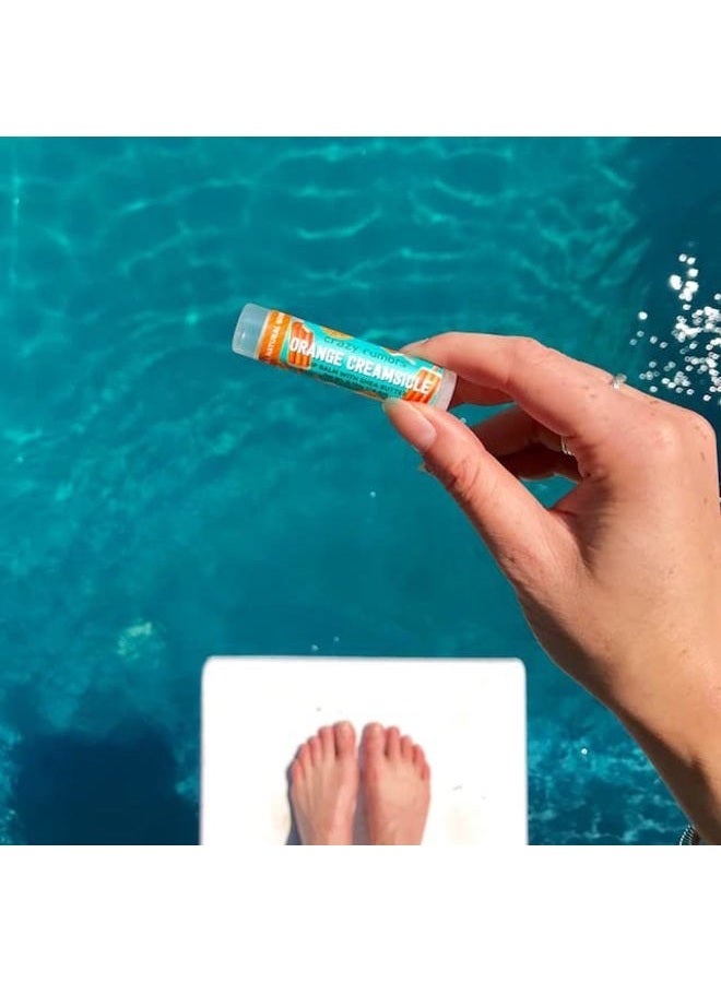 crazy rumors Orange Creamsicle Lip Balm. 100% Natural, Vegan, Plant-Based, Made in USA (1-Pack) - Image 2