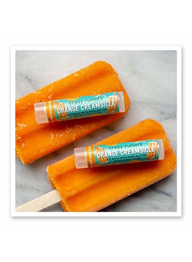 crazy rumors Orange Creamsicle Lip Balm. 100% Natural, Vegan, Plant-Based, Made in USA (1-Pack) - Image 3