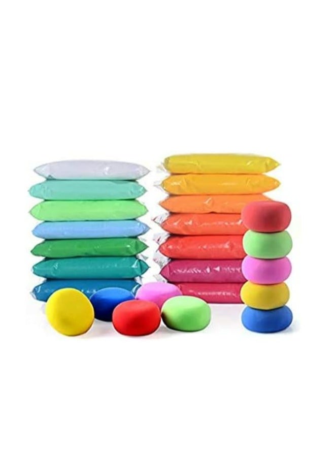 12 Piece Assorted Fluffy Foam Clay Set