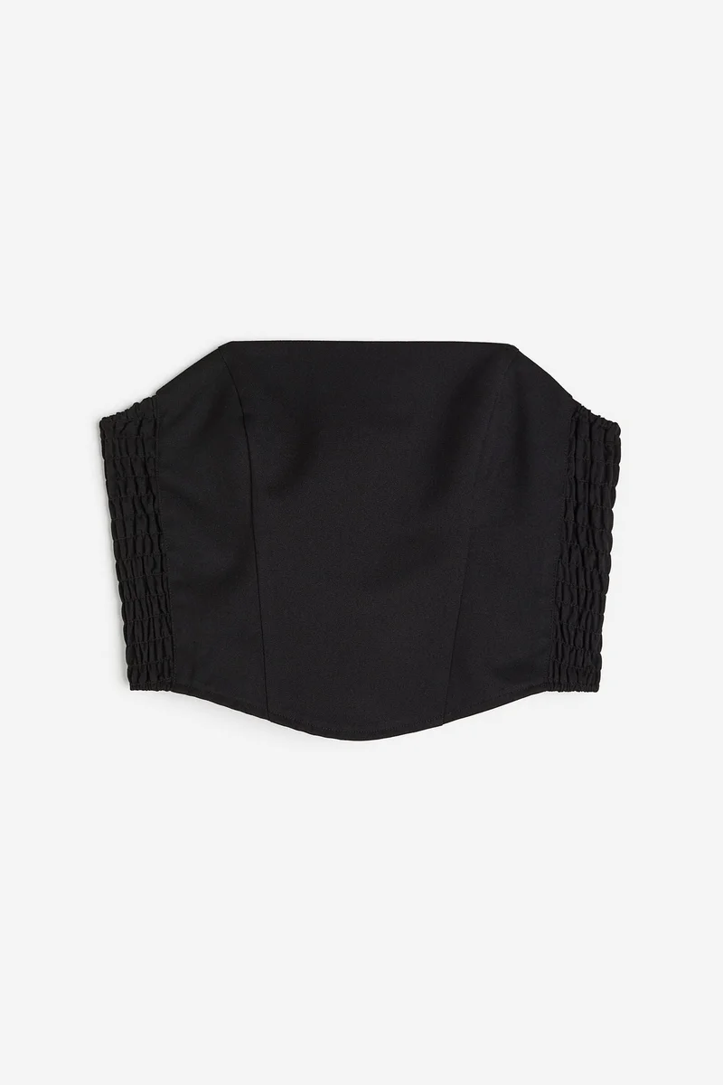 H&M Ruched Detail Corset Top