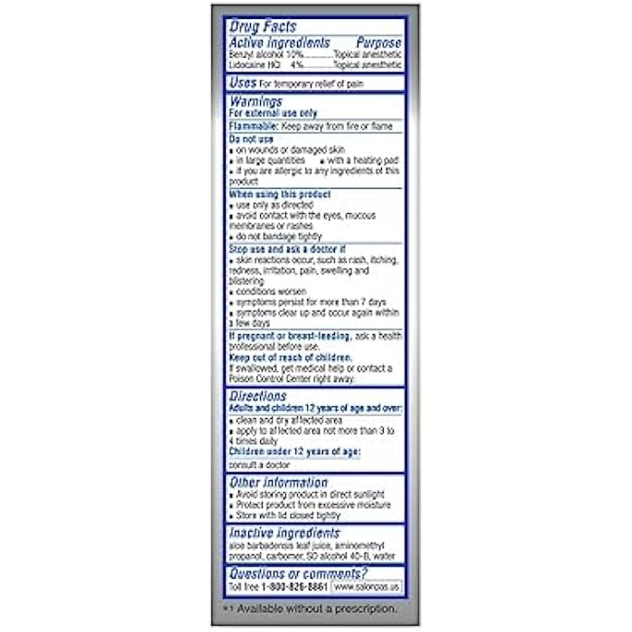 Salonpas LIDOCAINE Gel-Patch and LIDOCAINE Plus 3 oz ROLL ON Pain Relieving Liquid! Bundle Pack - Image 5
