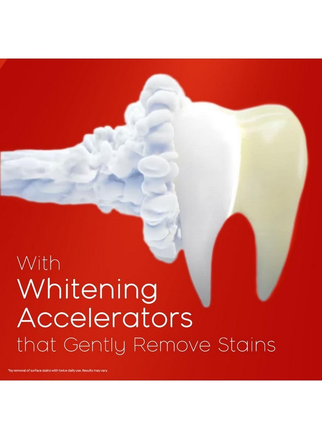 كولجيت معجون أسنان فيزيبل وايت، تبييض الأسنان يبدأ في غضون أسبوع، آمن على مينا الأسنان، معجون أسنان لإزالة البقع ونكهة النعناع للحصول على نفس منعش (200 جرام + 40 جرام، عبوة كومبو) - Image 4