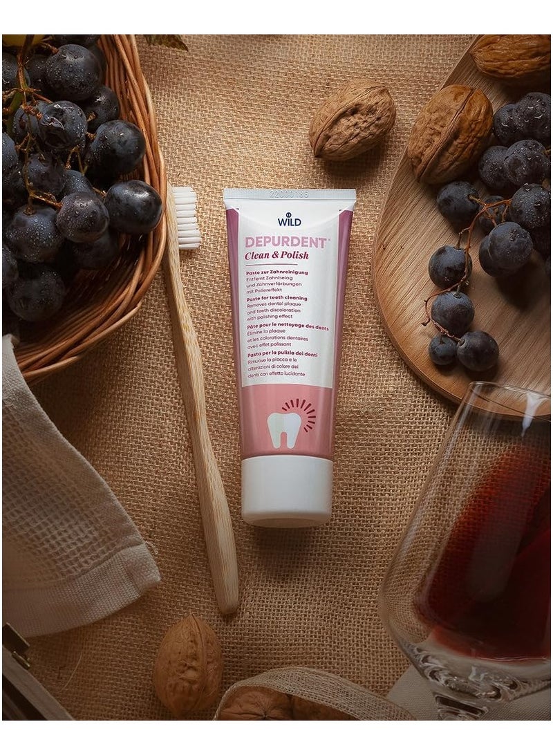 Wild Pharma Depurdent Cleaning And Polishing Toothpaste 75ml - Image 5