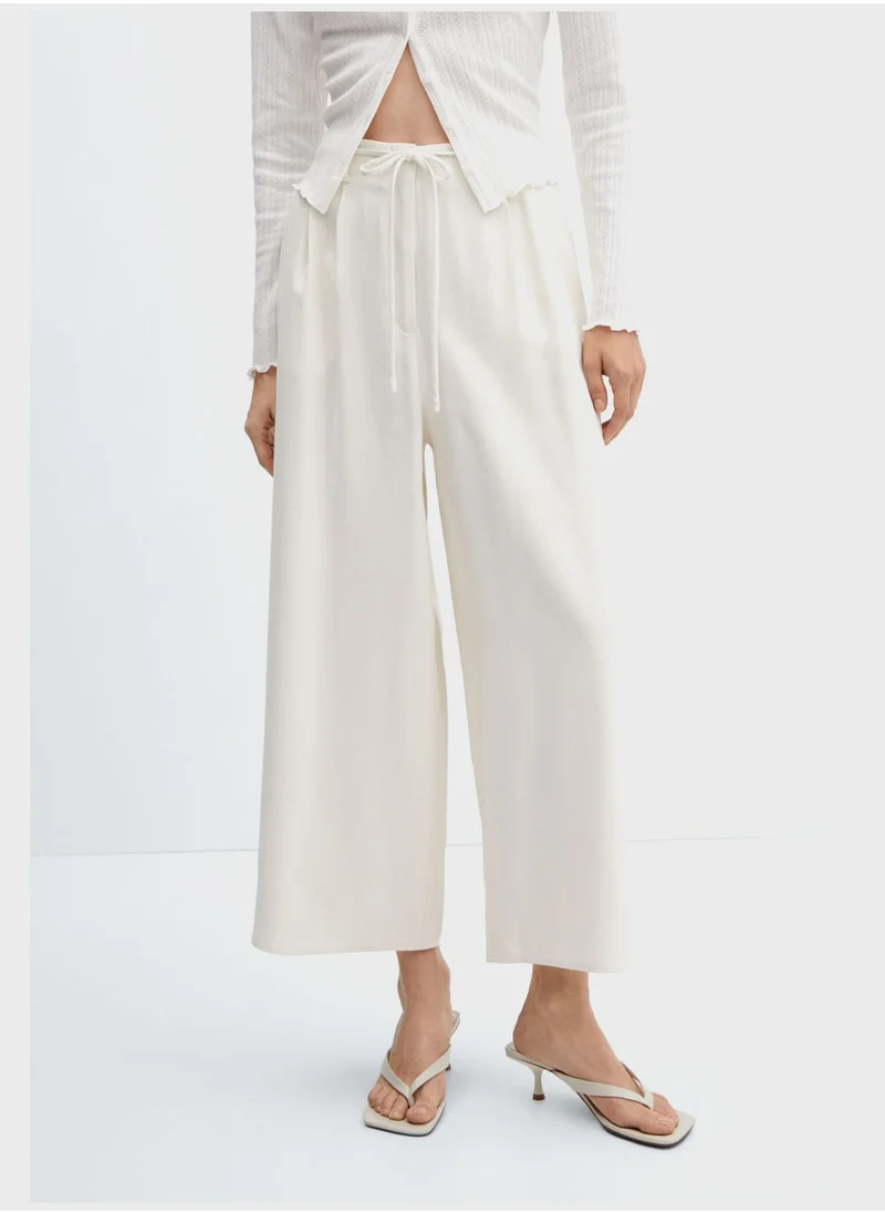 MANGO High Waist Pants