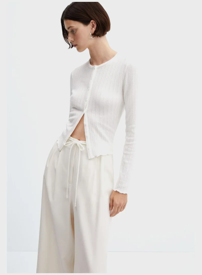 MANGO High Waist Pants