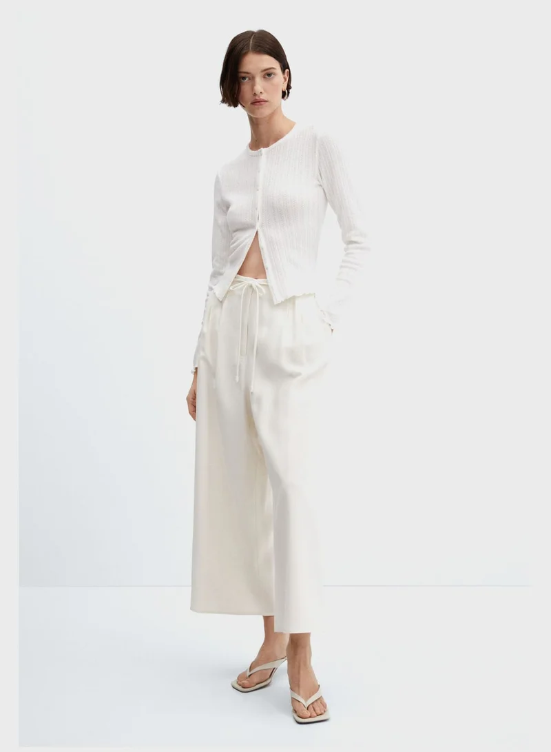 MANGO High Waist Pants