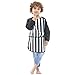 Plie Waterproof Kids Art Smocks 20 Colors Age 110 SXXL size Black Stripe 59XXL - Image 3