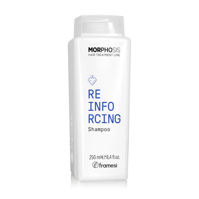 Framesi Morphosis Reinforcing Shampoo 8.4 fl oz, Volumizing Shampoo for Oily Scalps - Image 1