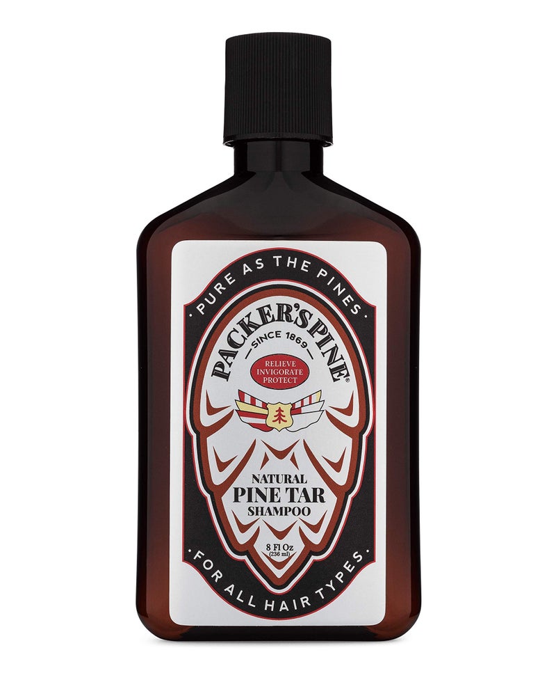 Packer's Pine Tar Shampoo | USA Made With All Natural Active Ingredients | Shampoo for Dry and Itchy Scalp | Paraben and Sulfate Free (Pack of 1) - Image 1