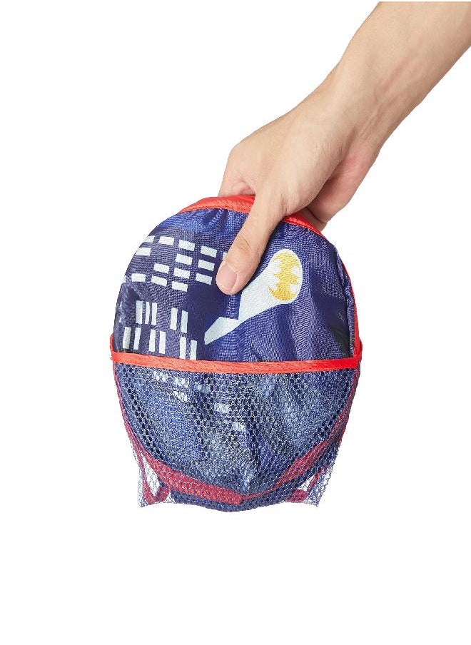Idea Nuova - Idea Nuova Batman Pop Up Hamper with Durable Carry Handles, 21'' H x 13.5'' W X 13.5'' L, Batman/Blue - Image 1