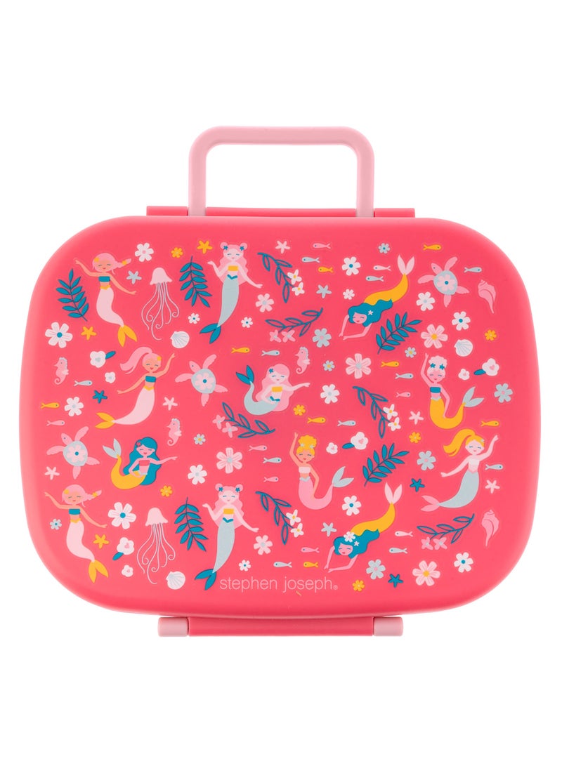 Bento Box with Removable Tray Mermaid