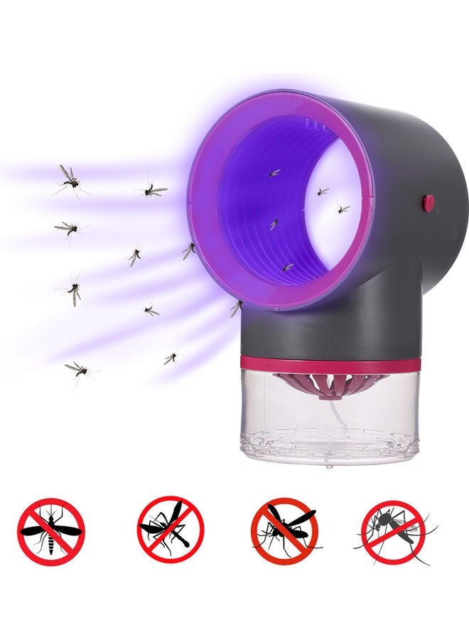 NIBEMINENT Mosquito Killer Lamp photocatalytic Led Light Grey/Red - Image 1