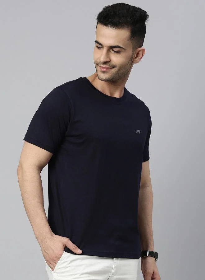 Bushirt Bushirt Plain Round Neck Regular Fit T-Shirt