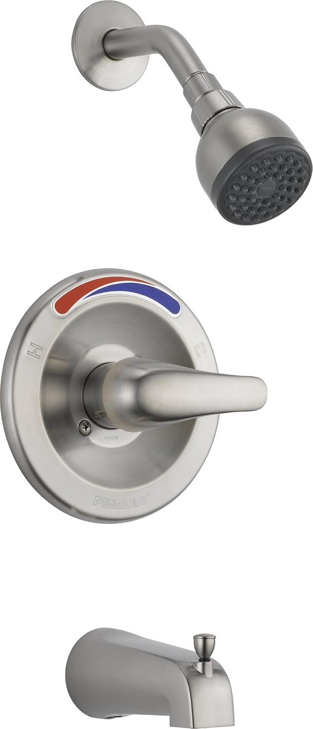 Peerless P188752BN Tub and Shower Trim Brushed Nickel - Image 1
