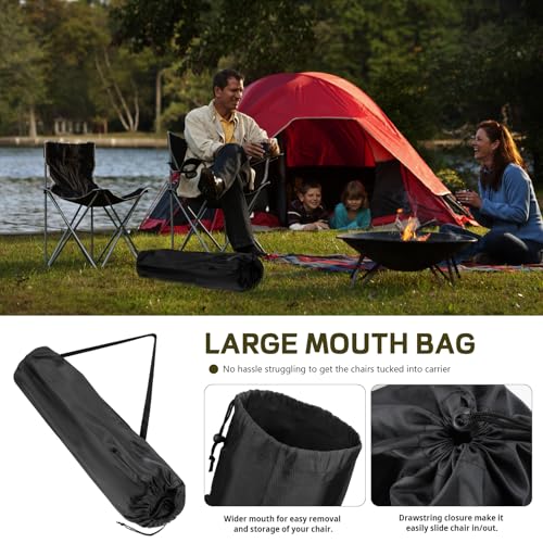 Antrys Camping Folding Chair Replacement Carry Bag – Fits Coleman, Camp Covers for Portable & Lawn Folding Chairs, Durable, Tear-Resistant Storage Cover Sports Outdoor Gear Bag(Chair Not Included) - Image 5