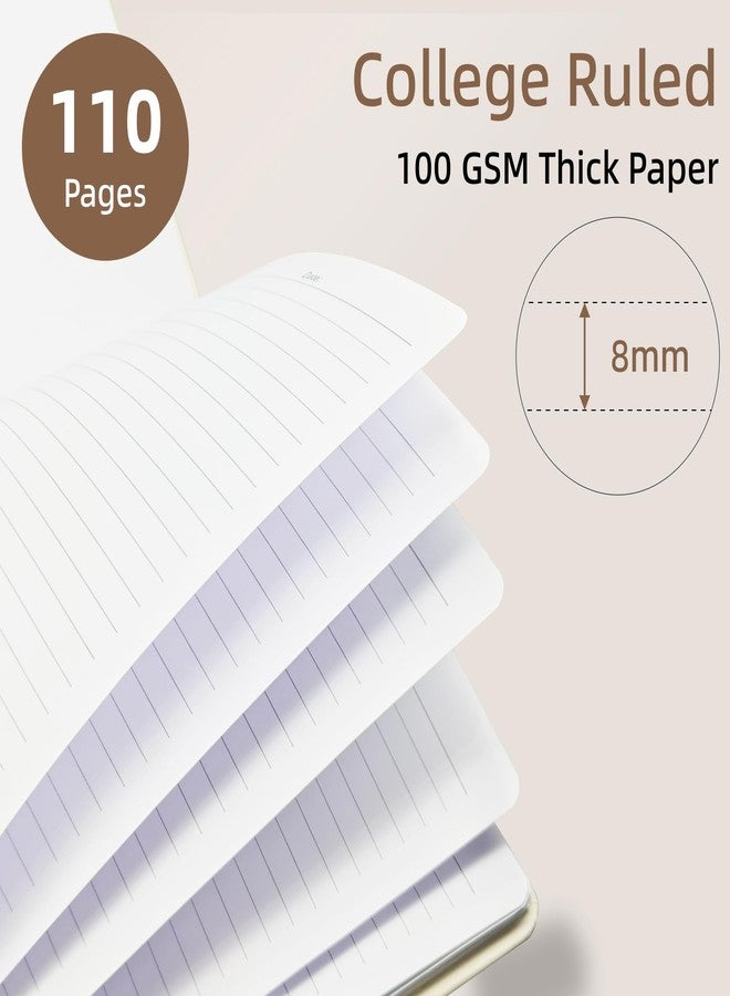 Stanoha Cute Spiral Notebook journal A4 Aesthetic Pretty Design for Women Girls Kawaii with Pocket, 11.5 x 8.5 inch, Lined, Turtle - Image 4