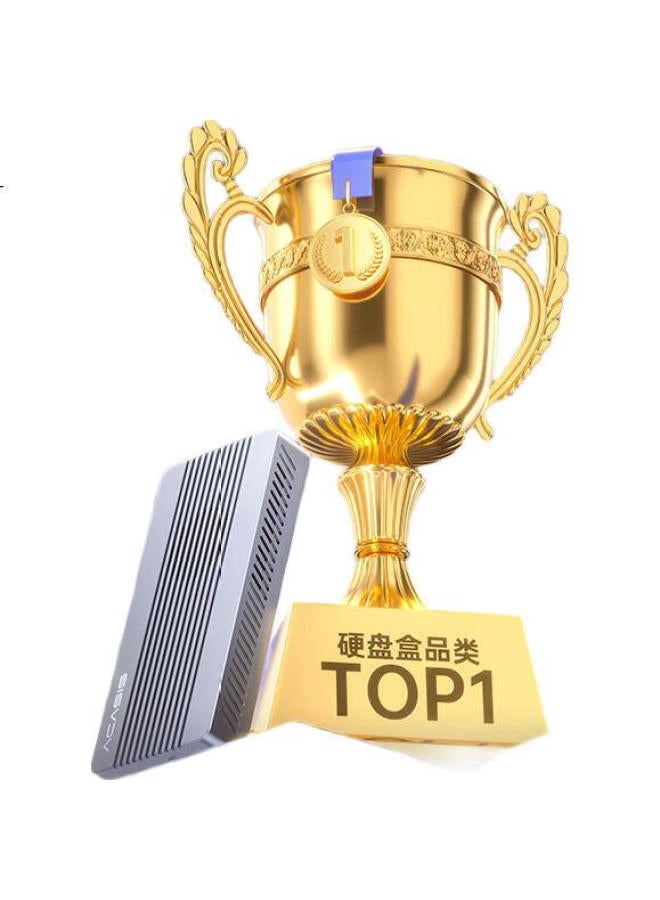 Acasis Usb4.0 Hard Drive Enclosure, Nvme M.2 Portable Hard Drive Enclosure, 40Gbps, Compatible With Thunderbolt 5/4/3, Suitable For Apple Mac Mini Laptops, Ssd, Tbu405Prom1 - Image 1