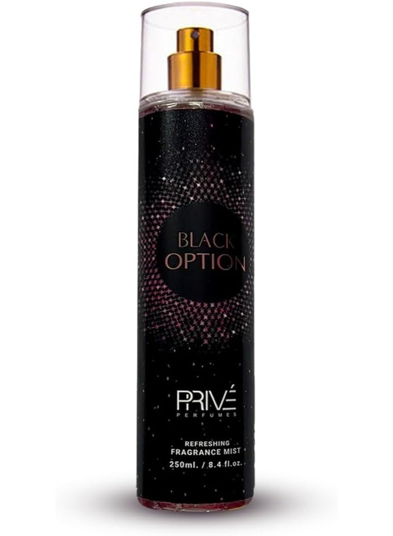 برايف معطر الجسم بلاك اوبشن للنساء 250 مل - Image 1
