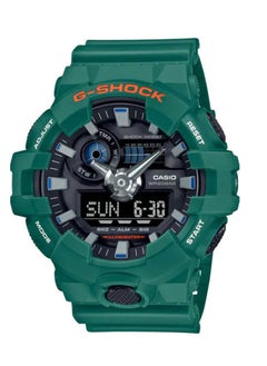 G-Shock Men's Digital Analog Black Dial Resin Band Wrist Watch GA-700SC-3ADR
