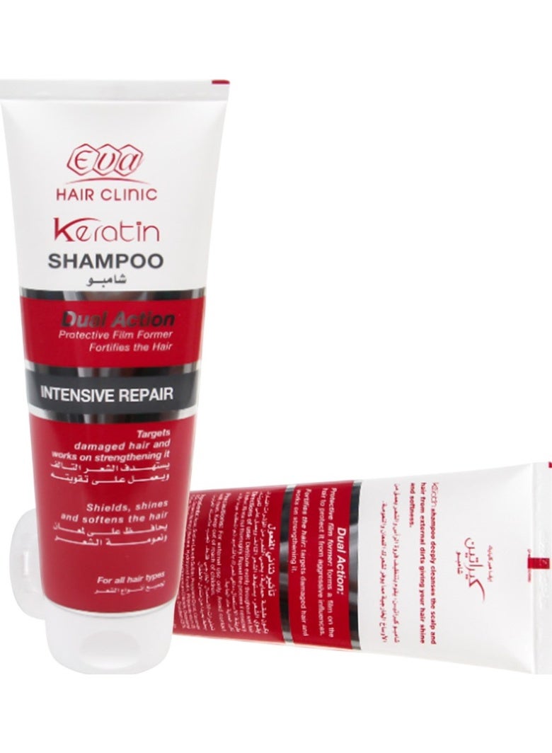 Eva Hair Clinic Keratin Shampoo Intensive Repair 230 ml