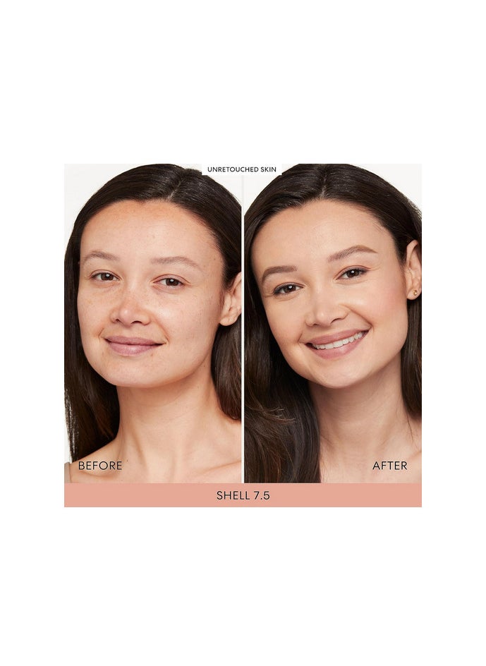bareMinerals - BareMinerals Performance Wear Liquid Foundation SPF 20 7.5 Shell 1 oz - Image 1