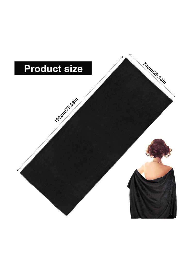 Magnetic Bath Towel, Outdoor Quick-Dry Sand-Resistant Microfiber Towel with Magnetic Closure, 75"X30" Super Absorbent for Beach, Pool, Travel, Camping, Gym, Yoga & Swimming - Image 2