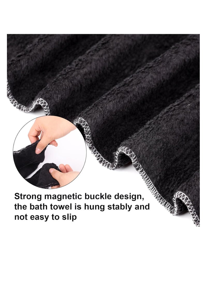 Magnetic Bath Towel, Outdoor Quick-Dry Sand-Resistant Microfiber Towel with Magnetic Closure, 75"X30" Super Absorbent for Beach, Pool, Travel, Camping, Gym, Yoga & Swimming - Image 3
