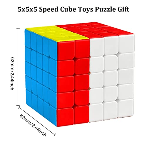IRRDFO 5x5 Speed Cube 5x5 Cube Puzzle Stickerless - Image 5
