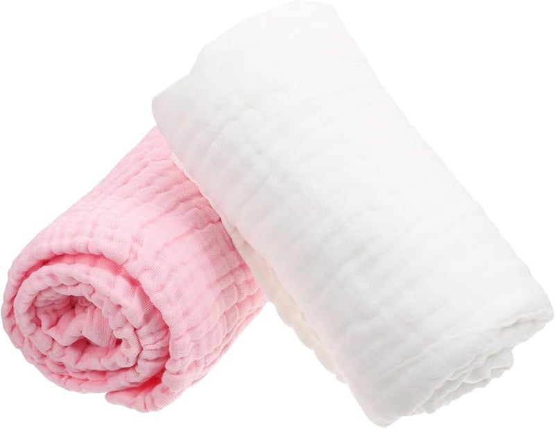 كابيلوك 2 قطعة مناشف استحمام ناعمة قابلة للتنفس للأطفال الذكور والإناث للاستخدام في الربيع - Image 2