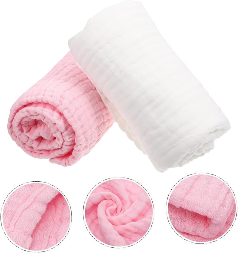 كابيلوك 2 قطعة مناشف استحمام ناعمة قابلة للتنفس للأطفال الذكور والإناث للاستخدام في الربيع - Image 4