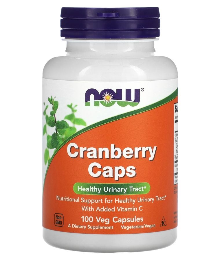 now Cranberry Caps 100 Veg Capsules
