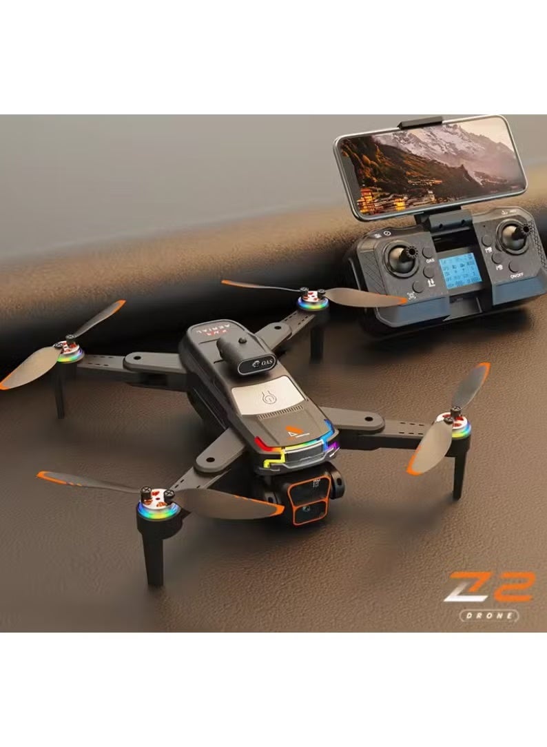 REBENUO Z2 Pro Brushless Motor Drone with 4K HD Camera, Foldable RC Quadcopter, WiFi FPV Live Video, Optical Flow Positioning, One Key Takeoff, Beginner Friendly Drone Camera - Image 2