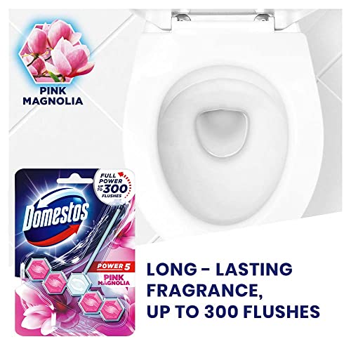 Domestos Power 5 Toilet Blocks 55g Pack of 2 Pink - Image 3