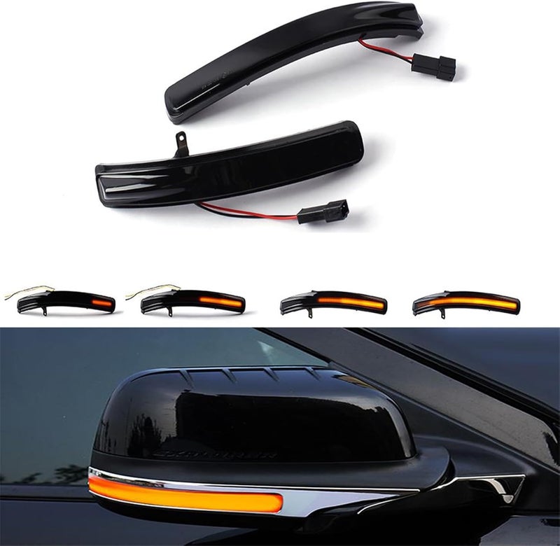 QASULER LED Mirror Indicator Lights for Ford Explorer - Image 2