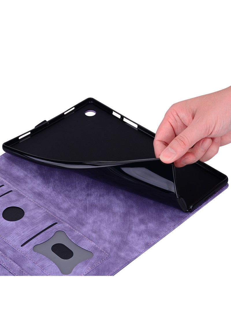 general Protective Case for Redmi Pad 2 11 2025, Slim Premium PU Leather Folding Stand Sleeve Case with Pencil Holder Card Slot - Image 3