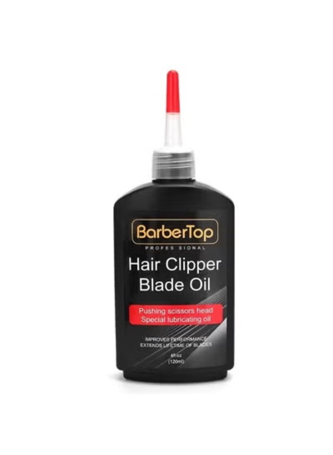 BarberTop Hair Clipper Blade Oil - 4 oz Lubricant for Clippers & Trimmers, Rust Prevention & Blade Care, Enhances Performance & Longevity - Model 3310-300A - Image 1