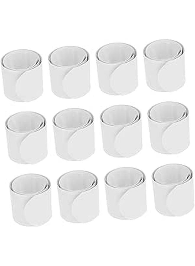 Colorful Snap Wristband Bracelets 24 Pack Slap Bands For Kids Boys Girls - Image 1