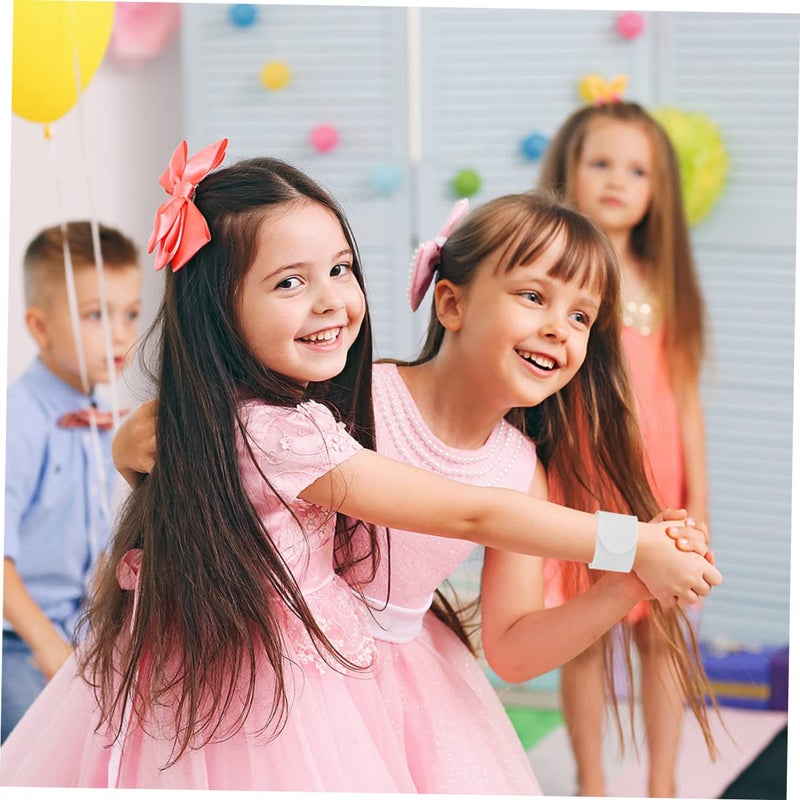 Colorful Snap Wristband Bracelets 24 Pack Slap Bands For Kids Boys Girls - Image 5
