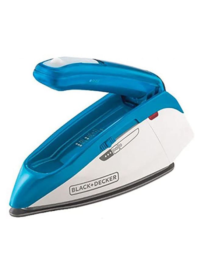 BLACK+DECKER Dual Voltage Travel Steam Iron 40 ml 1085 W TI250-B5 Blue/White - Image 5