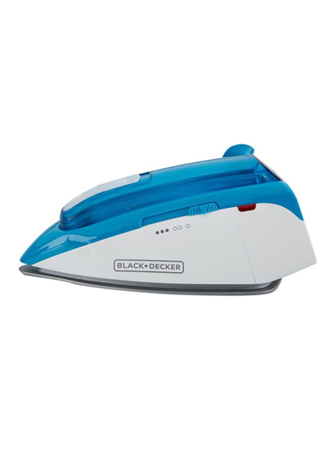 BLACK+DECKER Dual Voltage Travel Steam Iron 40 ml 1085 W TI250-B5 Blue/White - Image 4