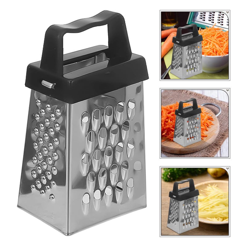 Stainless Steel Mini Grater Set 3Pcs Multi Function Kitchen Gadget For Cheese Ginger Potato - Image 5