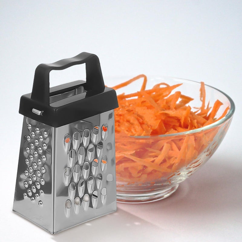 Stainless Steel Mini Grater Set 3Pcs Multi Function Kitchen Gadget For Cheese Ginger Potato - Image 4