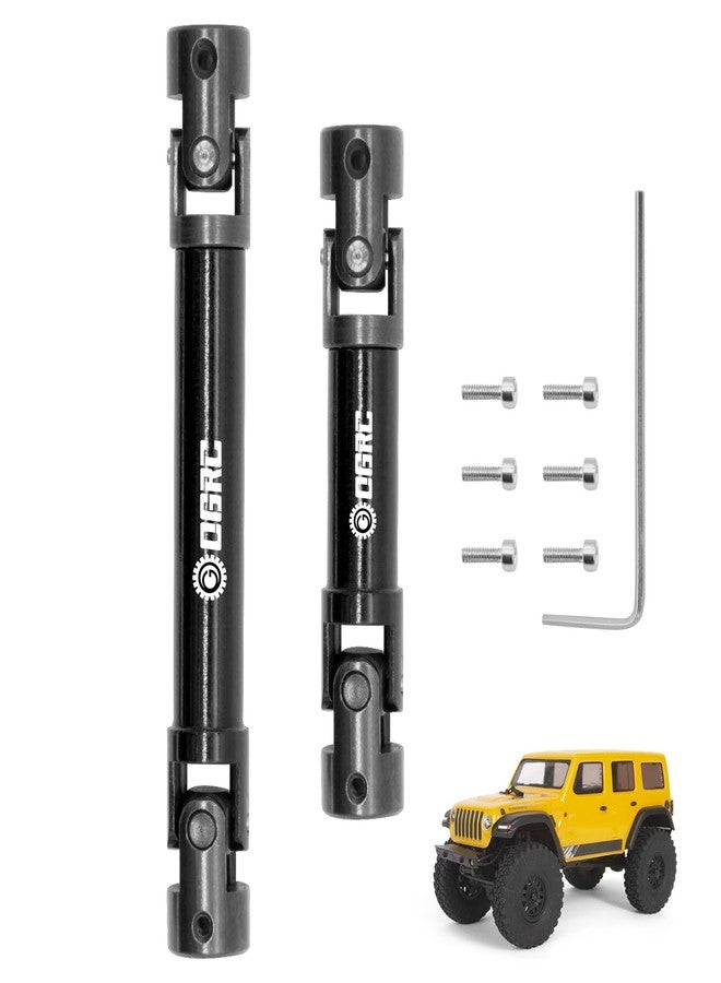 OGUNKE OGRC 2Pcs Center Driveshaft Steel Drive Shaft for Axial SCX24 C10 AXI00001 JLU AXI00002 Bronco AXI00006 Upgrate Parts - Image 1