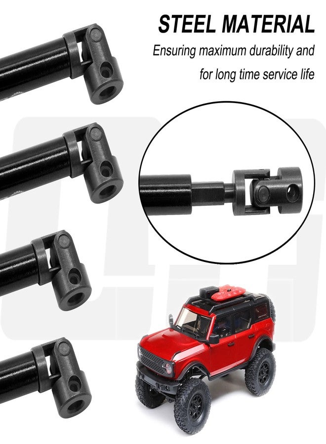 OGUNKE OGRC 2Pcs Center Driveshaft Steel Drive Shaft for Axial SCX24 C10 AXI00001 JLU AXI00002 Bronco AXI00006 Upgrate Parts - Image 3