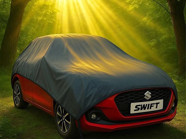 FAMEXON Waterproof, Half Car Body Cover All Weather Protection Half Car Cover Outdoor Half Cover Rain Sun Uv Protection (XUV's Cars No Matter Models of Year Or Variants It’s at All XUV's) - Image 4