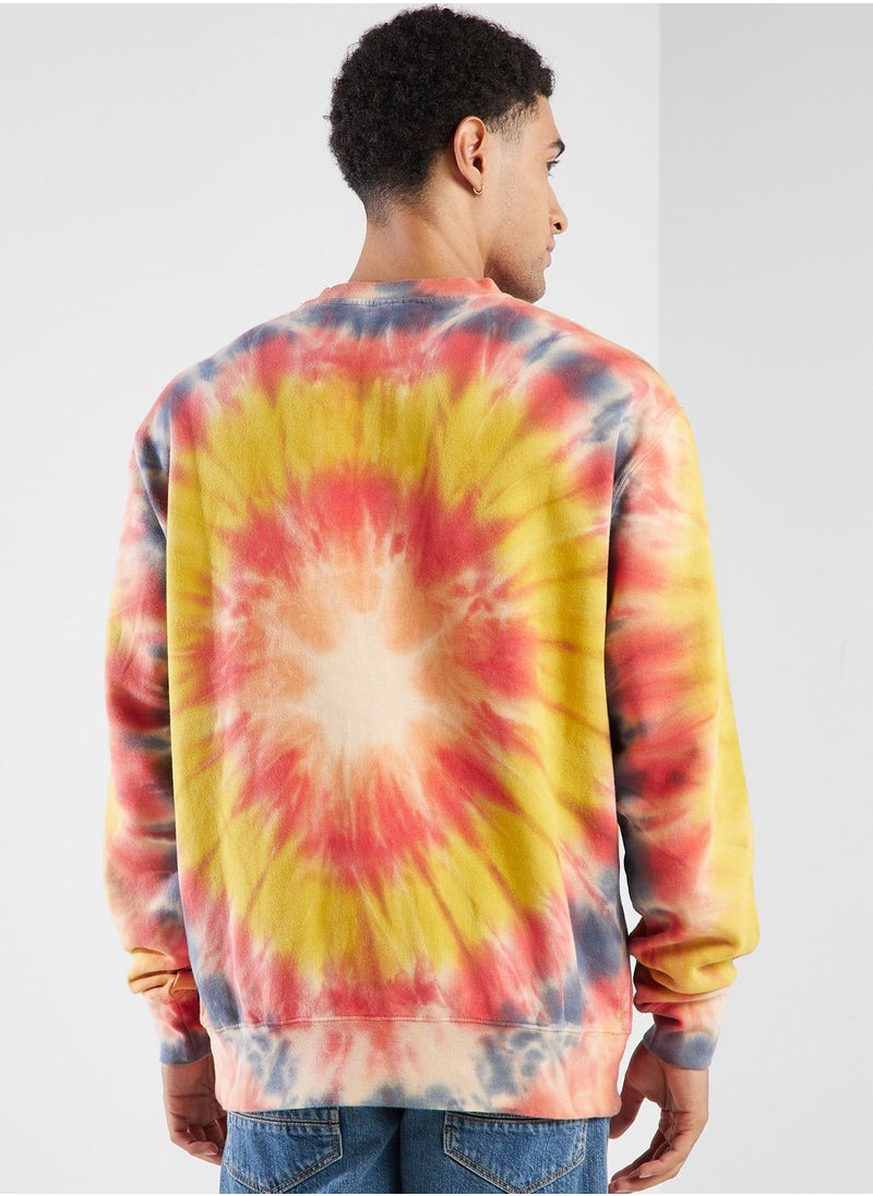 HUF - Dye Guy Printed Sweatshirts - Image 1