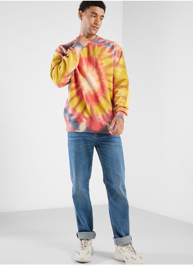 HUF - Dye Guy Printed Sweatshirts - Image 1