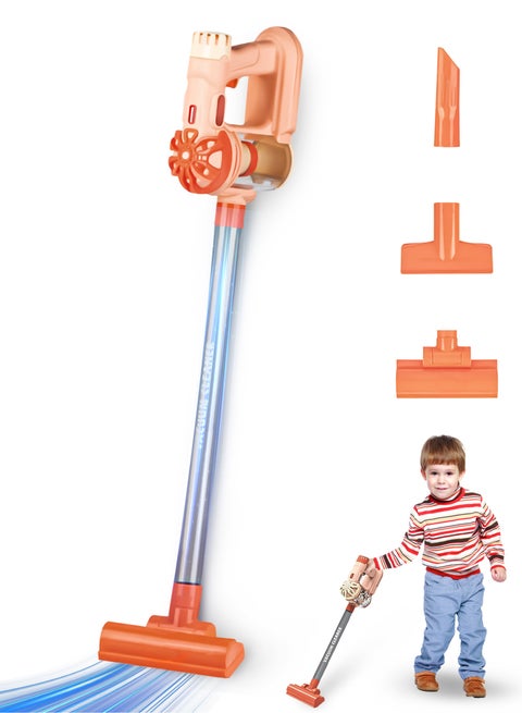Electric Wireless Vacuum Cleaner Toys Set, Kids Household Toys Vacuum Cleaner, Safe and Non-hazardous, Really Housekeeping Keeping Toys, Let Your Child Love Clean, Best Gift for Boys and Girls