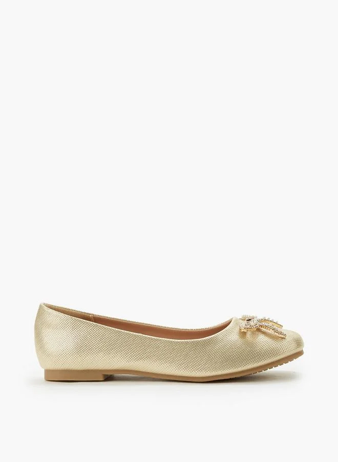 Celeste  Girls Bow Embellished Ballerina Shoes for Women | Best Price UAE